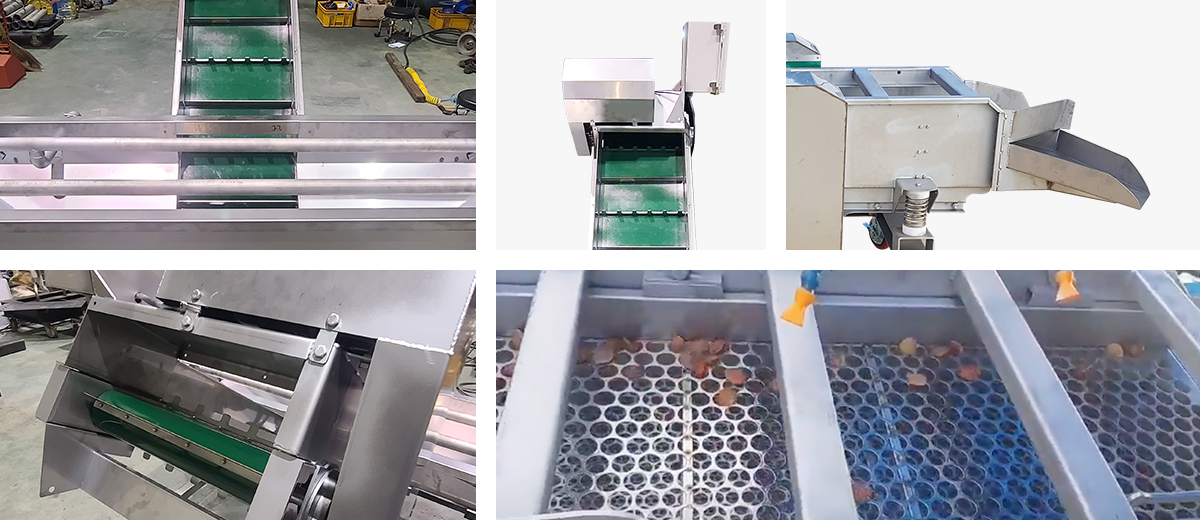 가리비진동 선별기 관련 사진