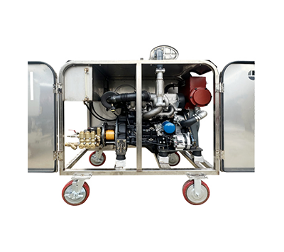 세척기 디젤형 엔진 고압 세척기 큰 이미지